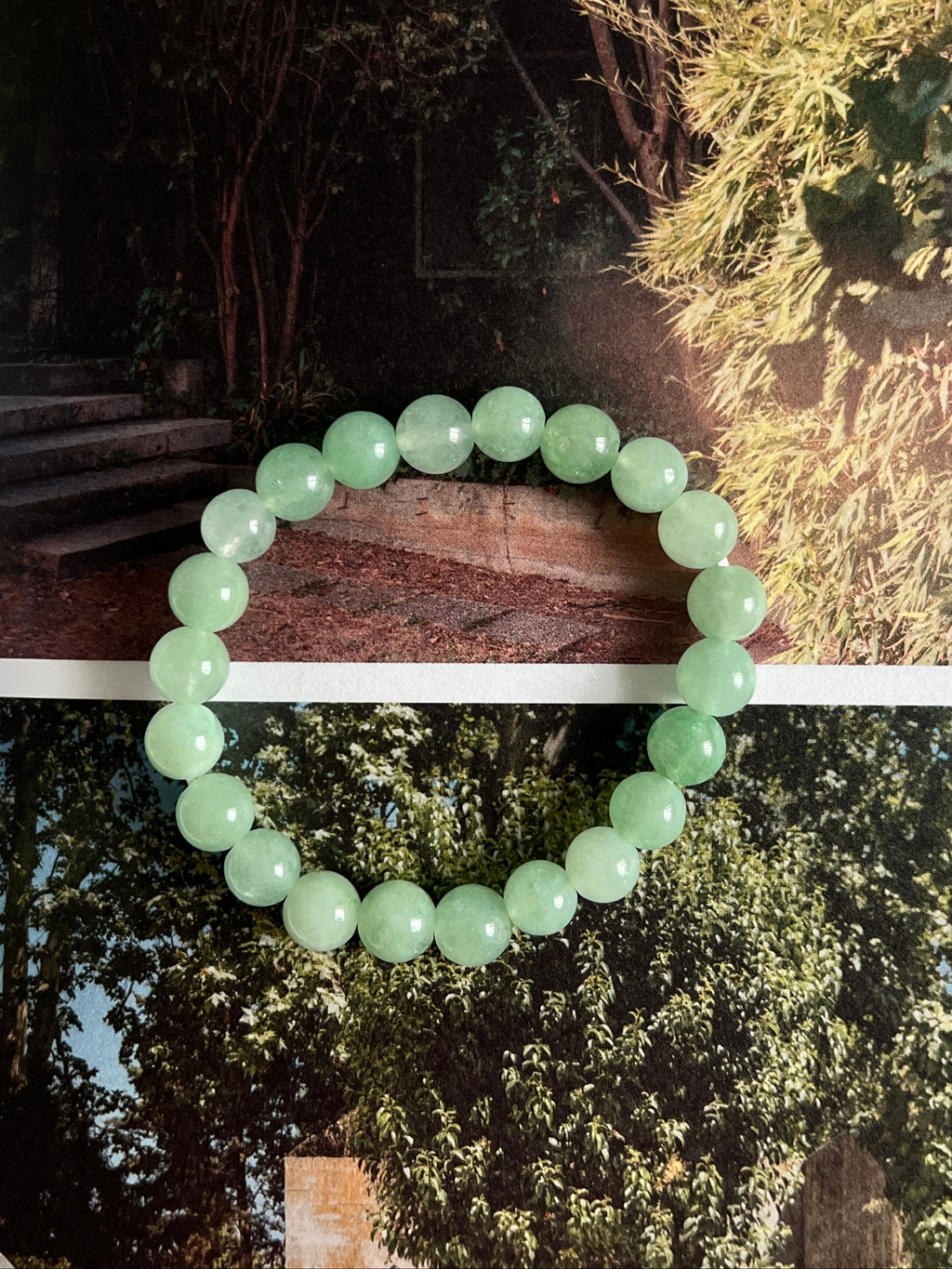 Plain Jade - Natural Green Jade