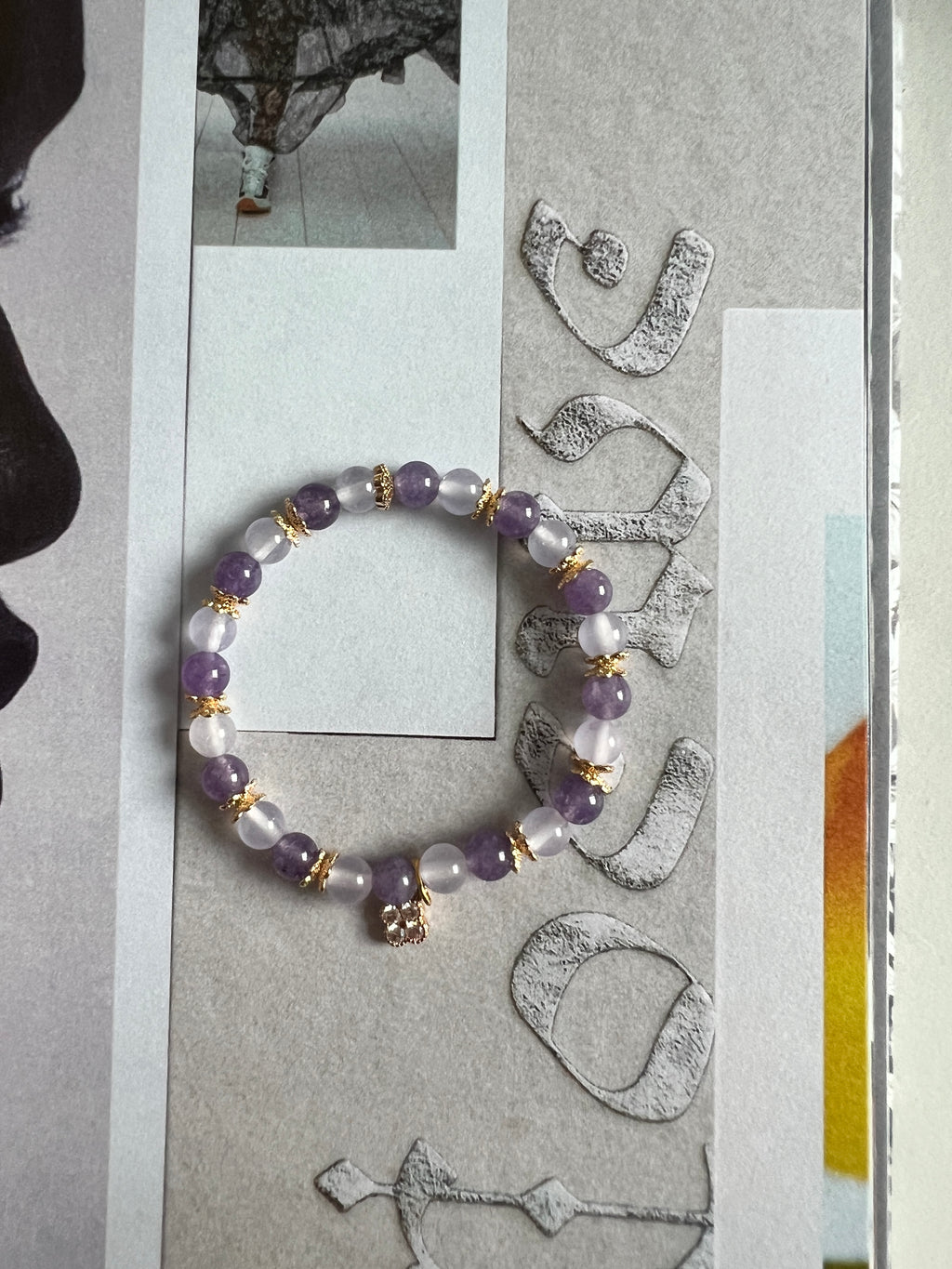 Violet Muse - Amethyst and Violet Chalcedony