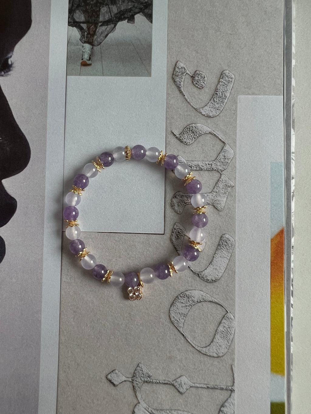 Violet Muse - Amethyst and Violet Chalcedony