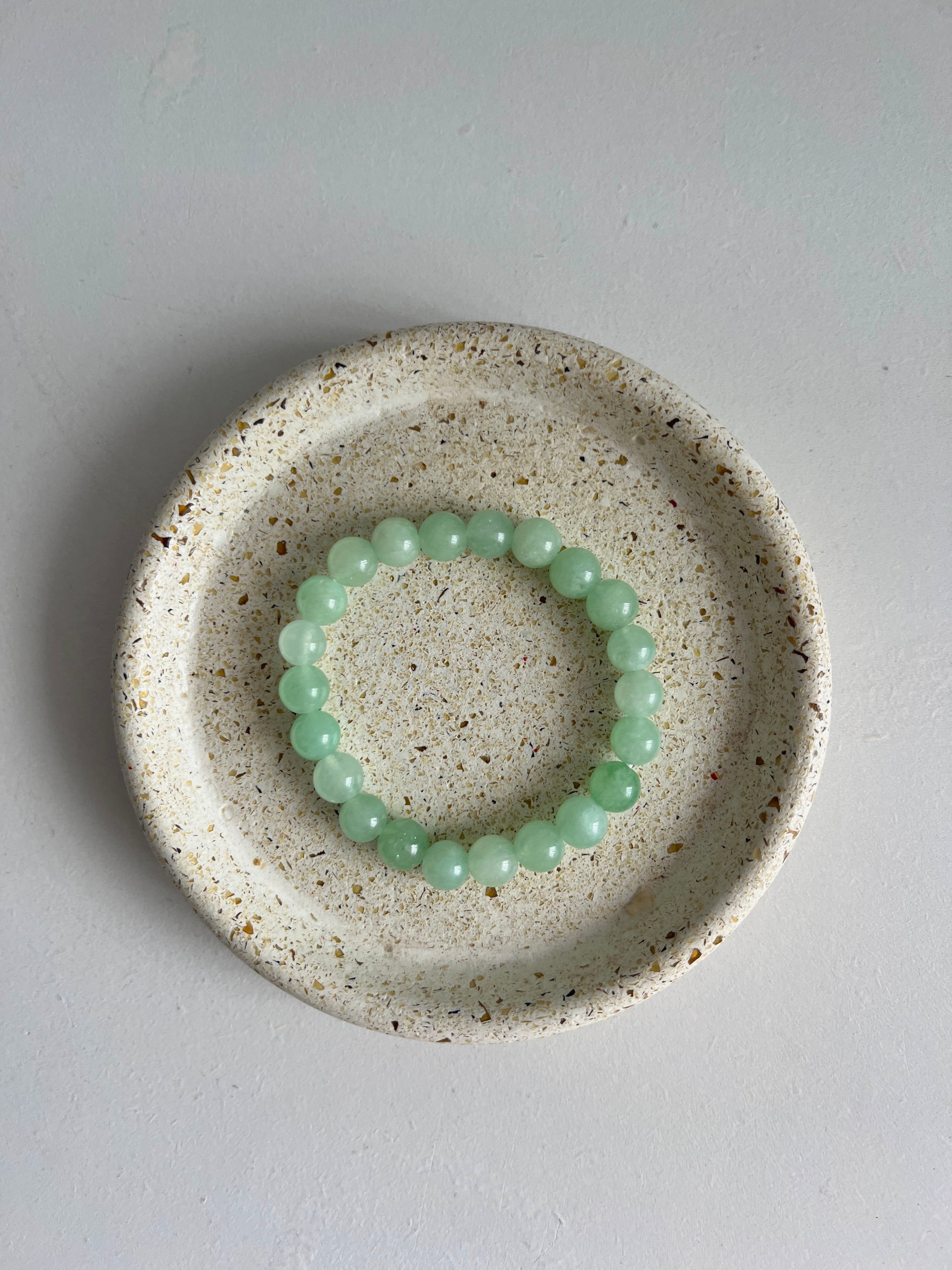 Plain Jade - Natural Green Jade