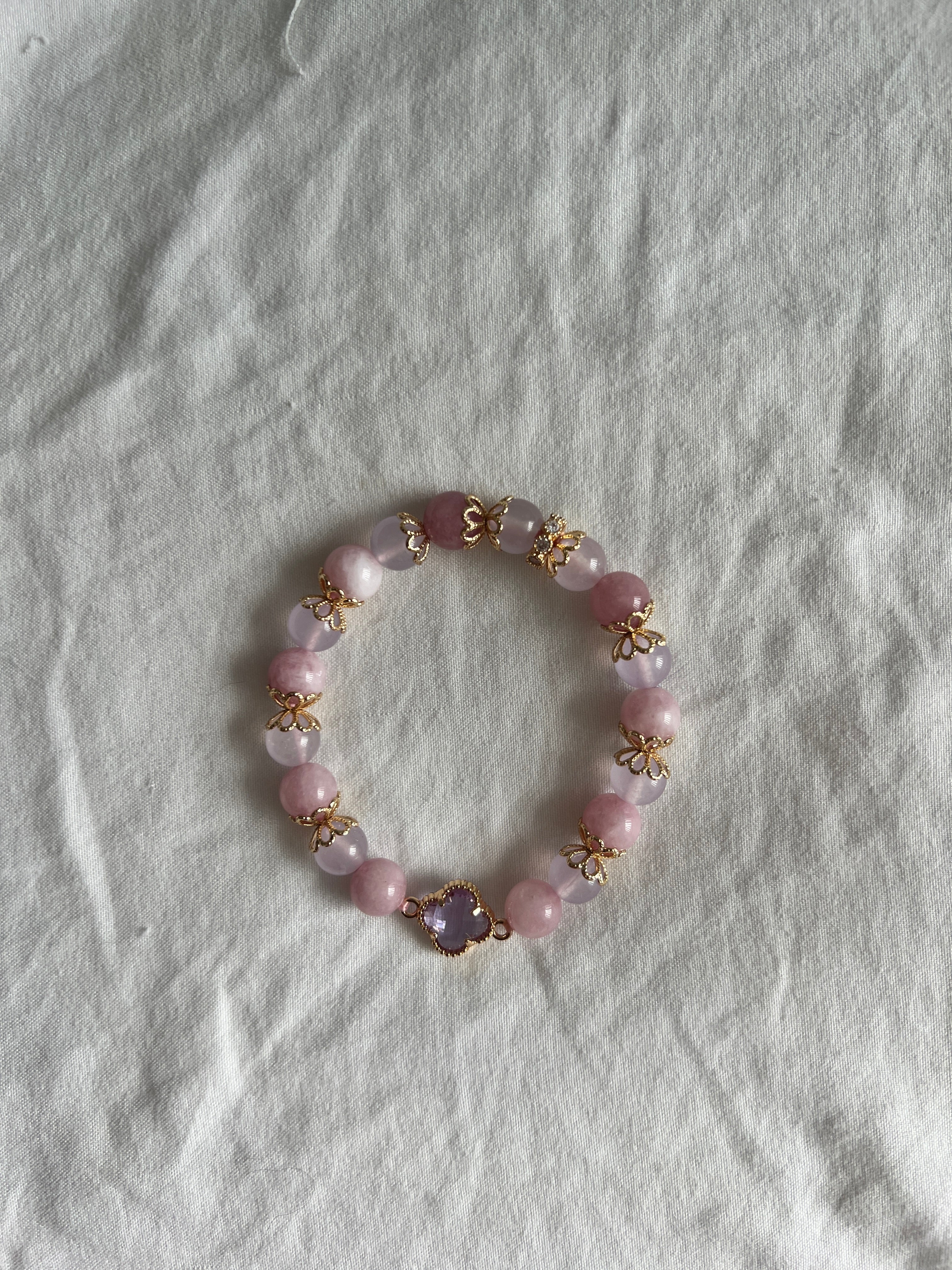 Mauve Muse - Violet Chalcedony and Kunzite