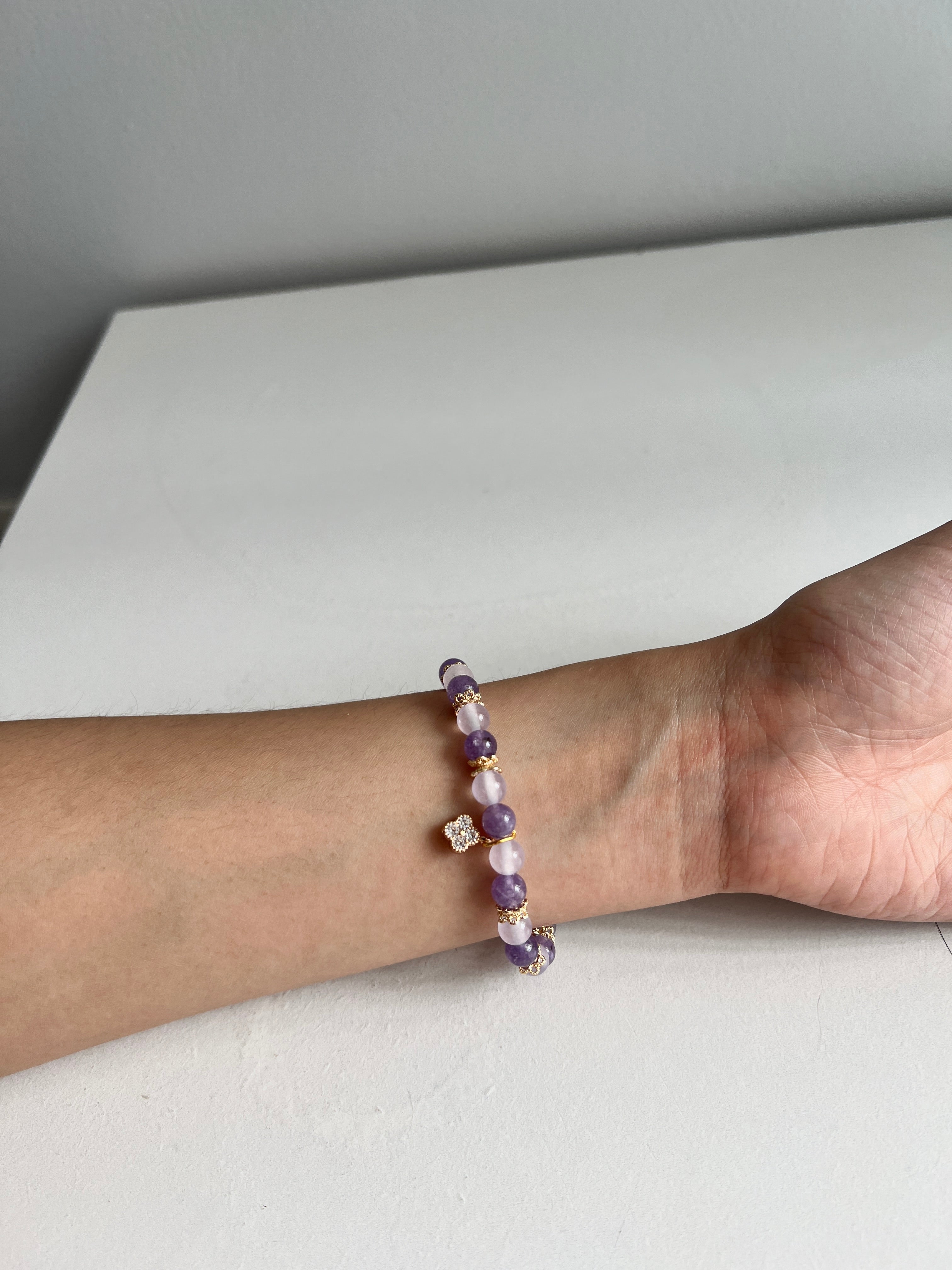 Violet Muse - Amethyst and Violet Chalcedony