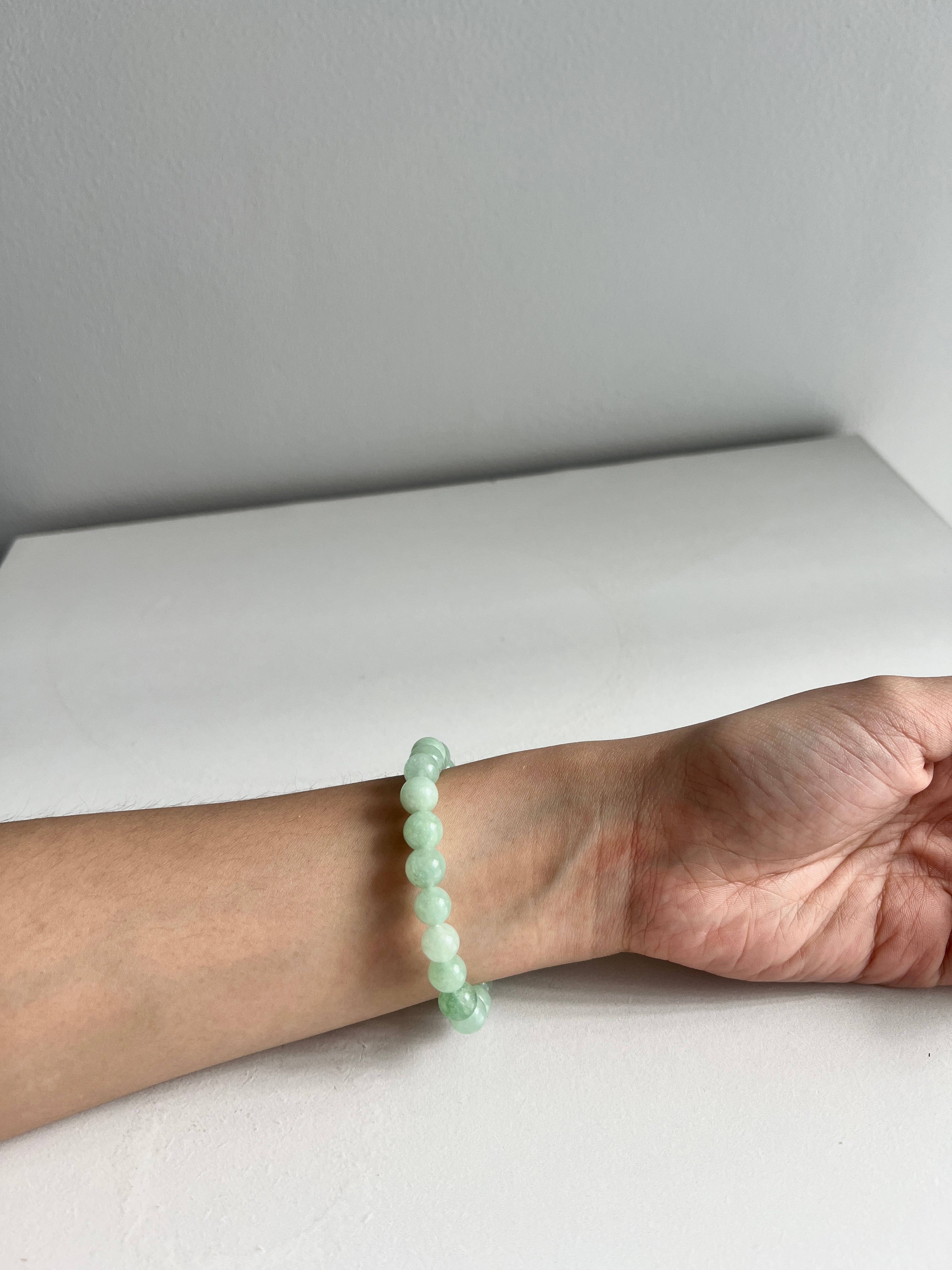 Plain Jade - Natural Green Jade